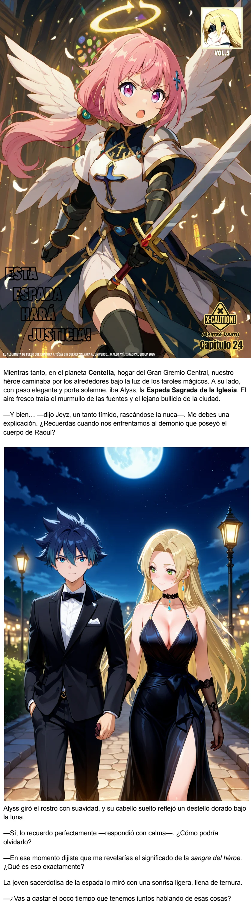 El Alquimista De Fuego Que Enamora A Todas Sin Querer salvara el universo... O algo asi! (Novela) capítulo 31 página 1