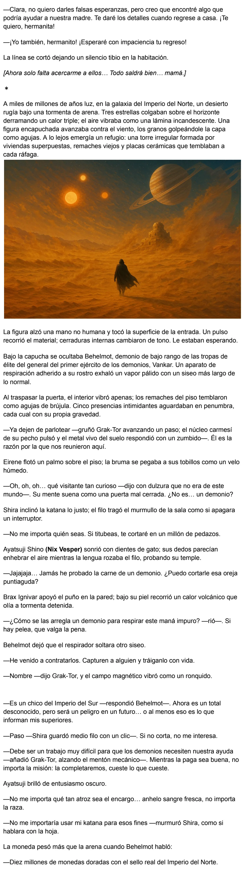 El Alquimista De Fuego Que Enamora A Todas Sin Querer salvara el universo... O algo asi! (Novela) capítulo 33 página 3