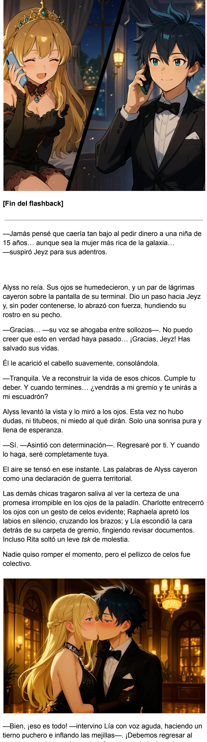 El Alquimista De Fuego Que Enamora A Todas Sin Querer salvara el universo... O algo asi! (Novela) capítulo 35 página 12