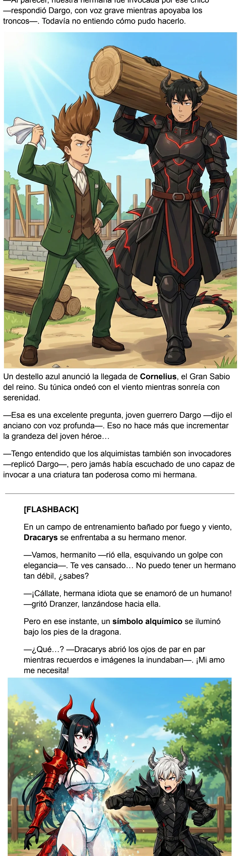 El Alquimista De Fuego Que Enamora A Todas Sin Querer salvara el universo... O algo asi! (Novela) capítulo 36 página 6