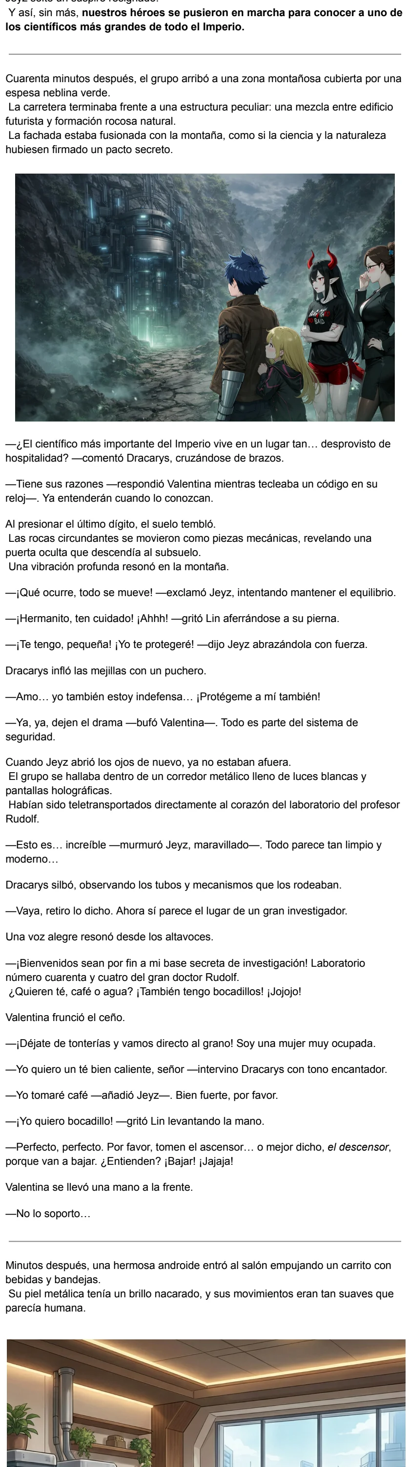 El Alquimista De Fuego Que Enamora A Todas Sin Querer salvara el universo... O algo asi! (Novela) capítulo 40 página 2