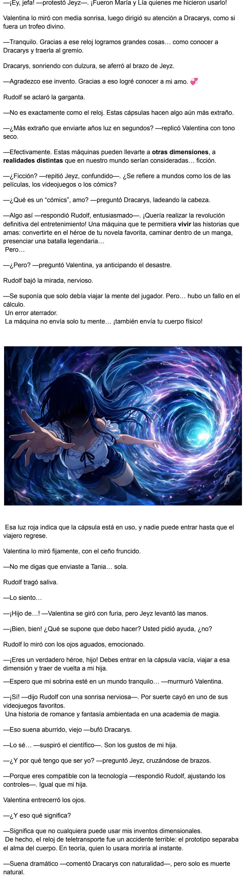 El Alquimista De Fuego Que Enamora A Todas Sin Querer salvara el universo... O algo asi! (Novela) capítulo 40 página 5