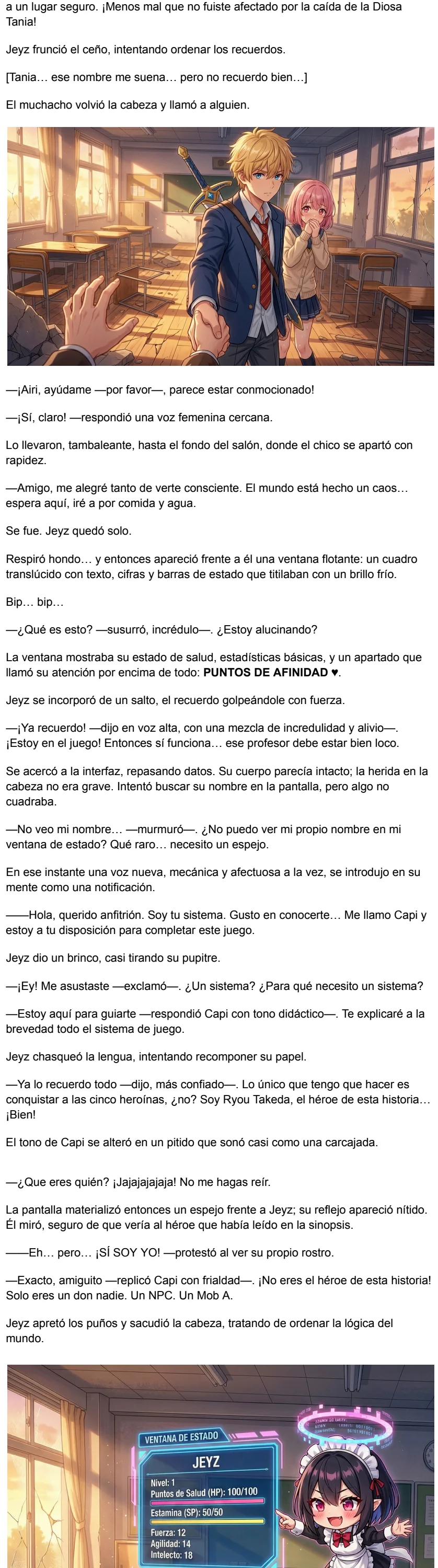 El Alquimista De Fuego Que Enamora A Todas Sin Querer salvara el universo... O algo asi! (Novela) capítulo 41 página 2