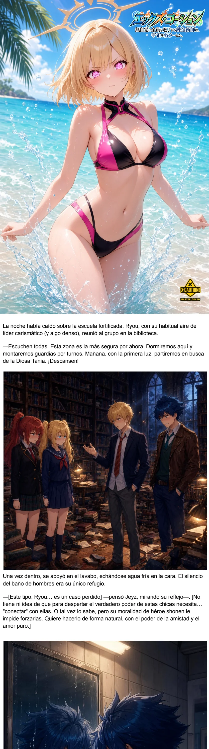 El Alquimista De Fuego Que Enamora A Todas Sin Querer salvara el universo... O algo asi! (Novela) capítulo 41 página 10