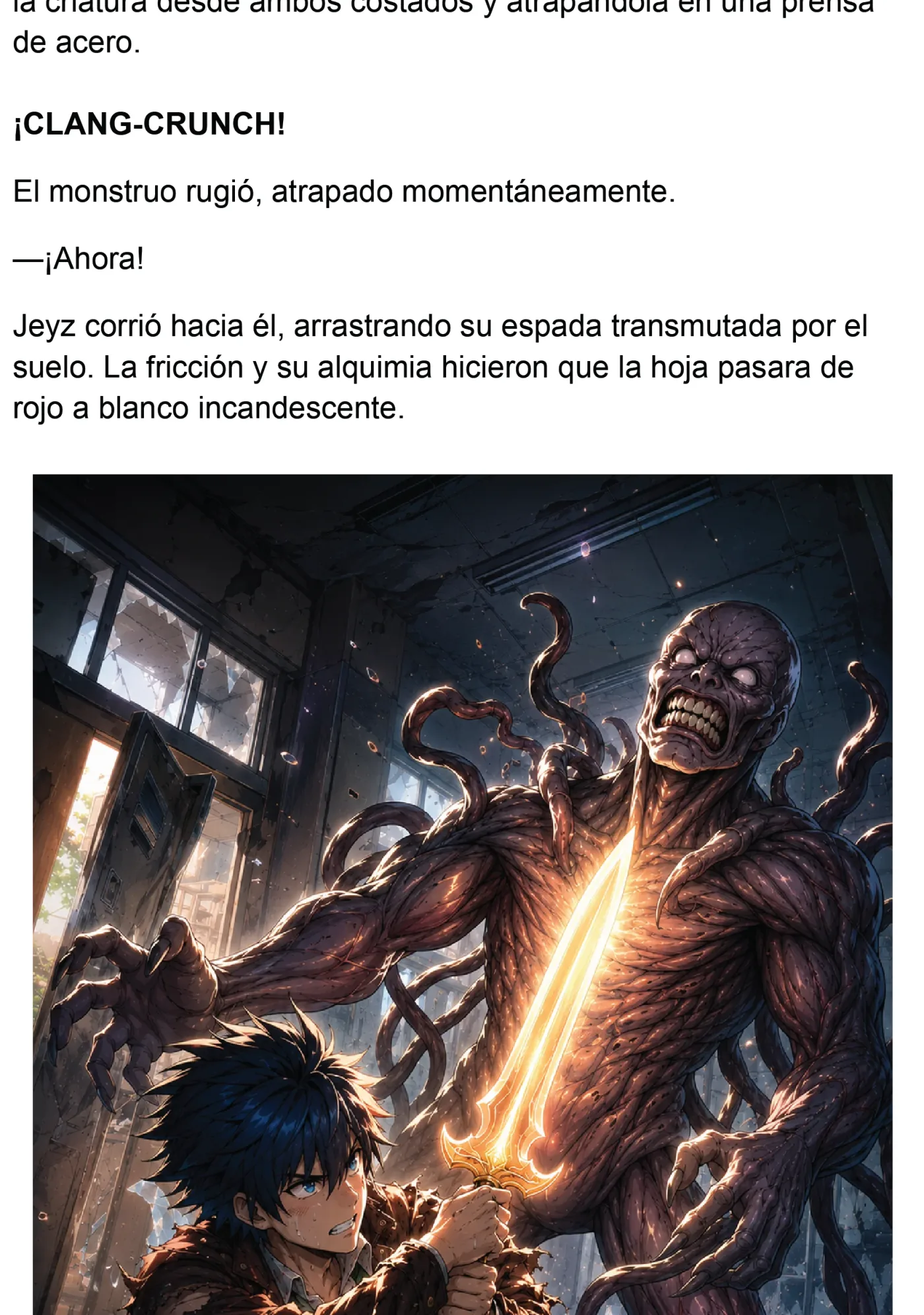 El Alquimista De Fuego Que Enamora A Todas Sin Querer salvara el universo... O algo asi! (Novela) capítulo 42 página 3