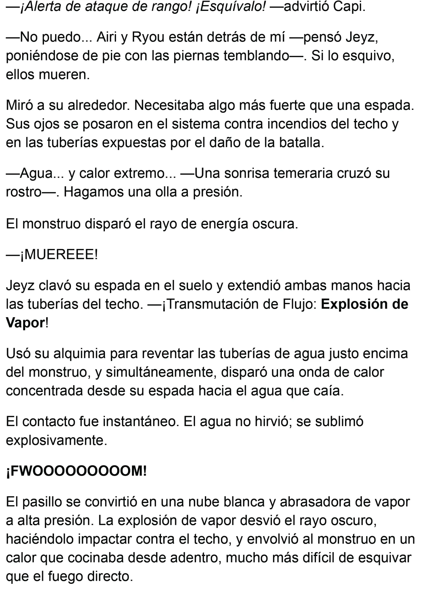 El Alquimista De Fuego Que Enamora A Todas Sin Querer salvara el universo... O algo asi! (Novela) capítulo 42 página 5