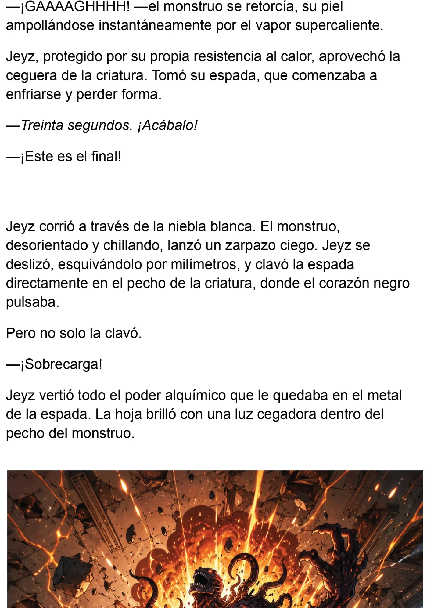 El Alquimista De Fuego Que Enamora A Todas Sin Querer salvara el universo... O algo asi! (Novela) capítulo 42 página 6