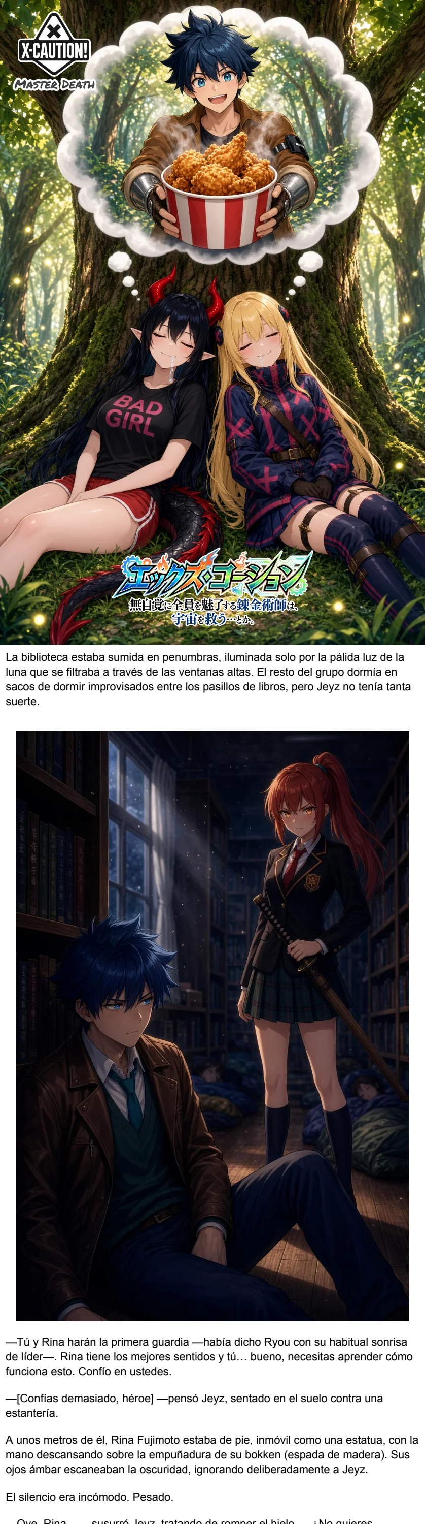 El Alquimista De Fuego Que Enamora A Todas Sin Querer salvara el universo... O algo asi! (Novela) capítulo 44 página 1