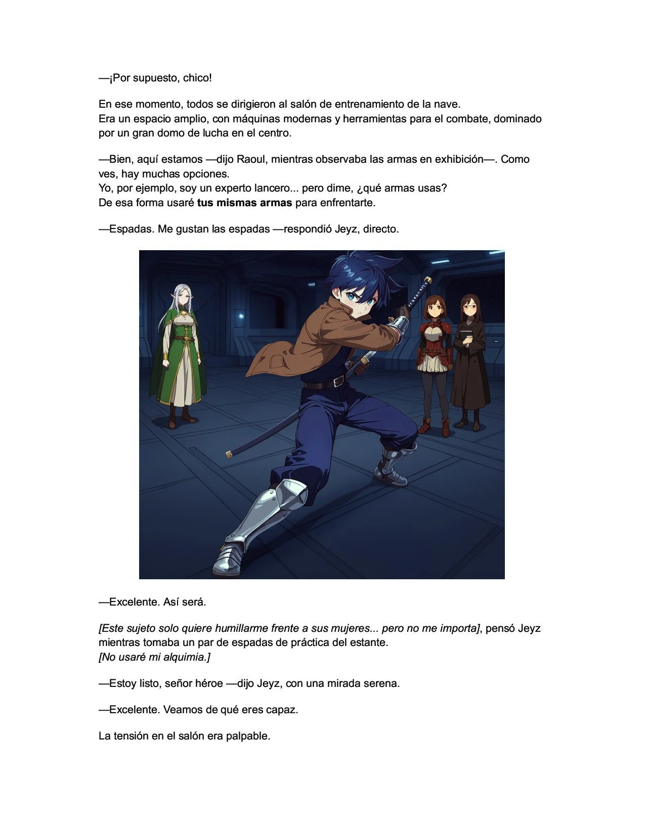 El Alquimista De Fuego Que Enamora A Todas Sin Querer salvara el universo... O algo asi! (Novela) capítulo 9 página 3