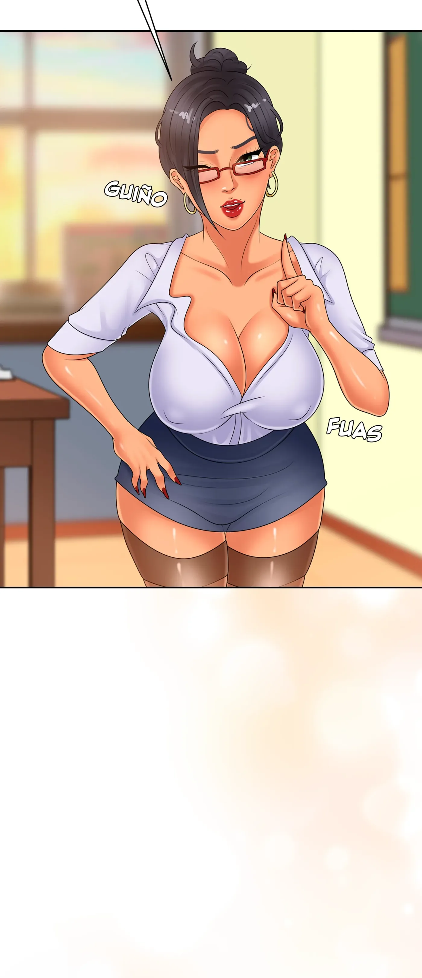 Ella me enseña mucho (Sin censura) capítulo 10 página 31