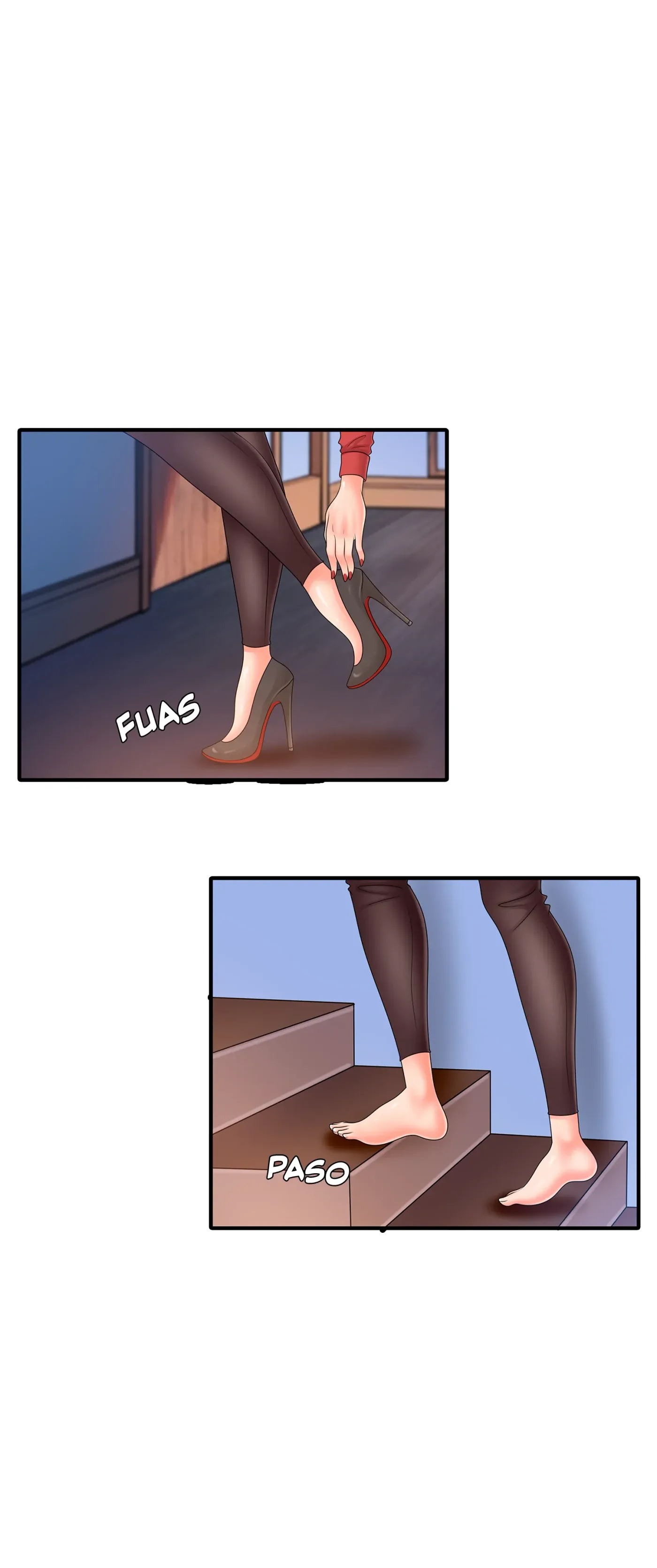 Ella me enseña mucho (Sin censura) capítulo 10 página 53