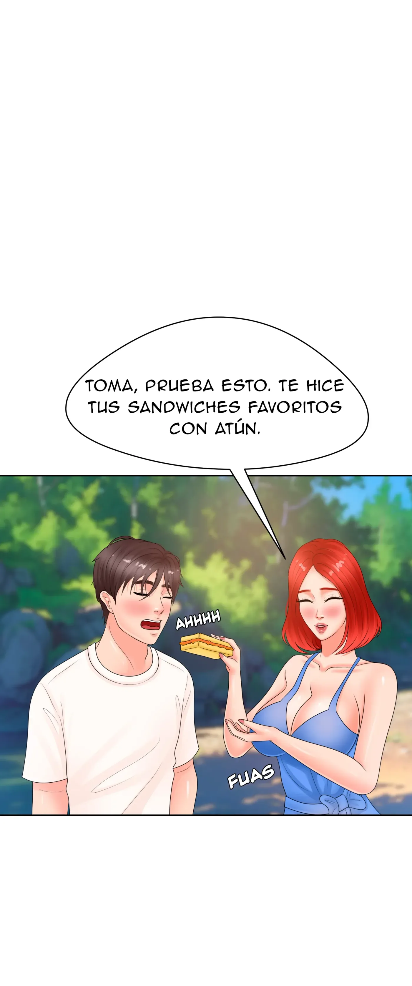 Ella me enseña mucho (Sin censura) capítulo 13 página 36