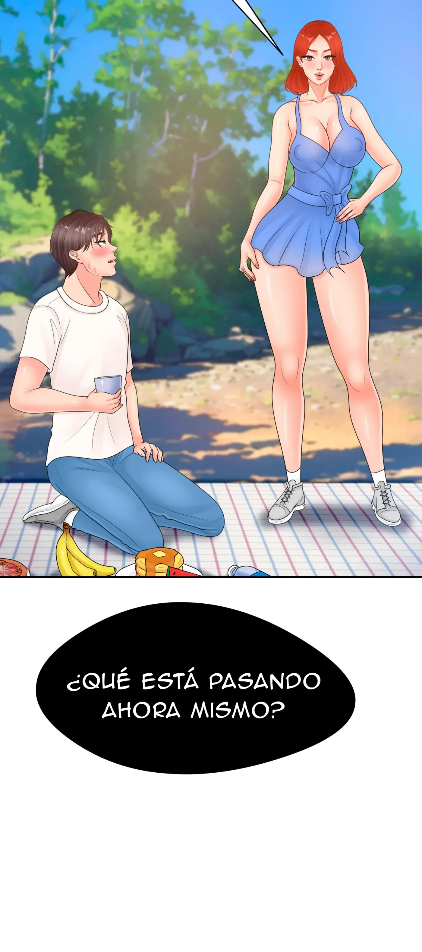 Ella me enseña mucho (Sin censura) capítulo 13 página 63