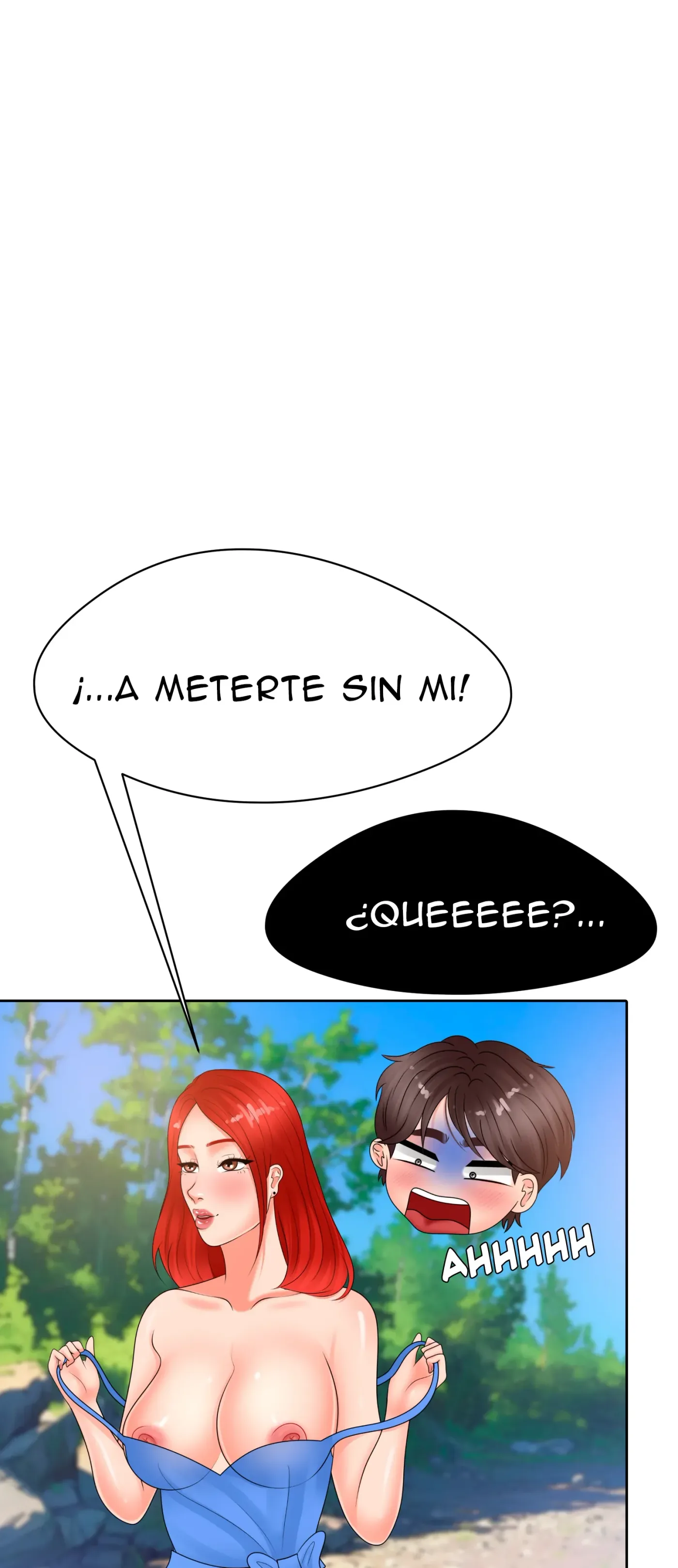 Ella me enseña mucho (Sin censura) capítulo 13 página 64