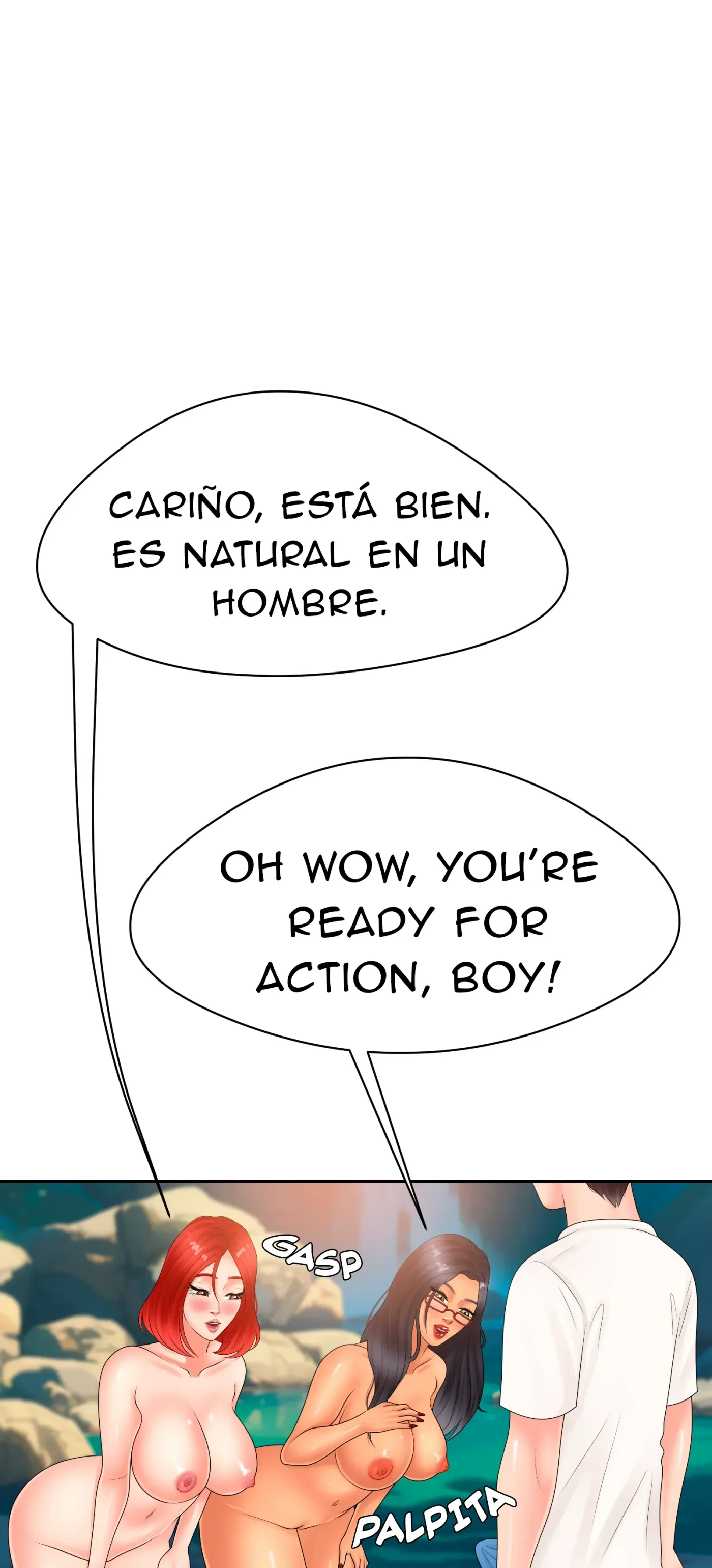 Ella me enseña mucho (Sin censura) capítulo 14 página 14