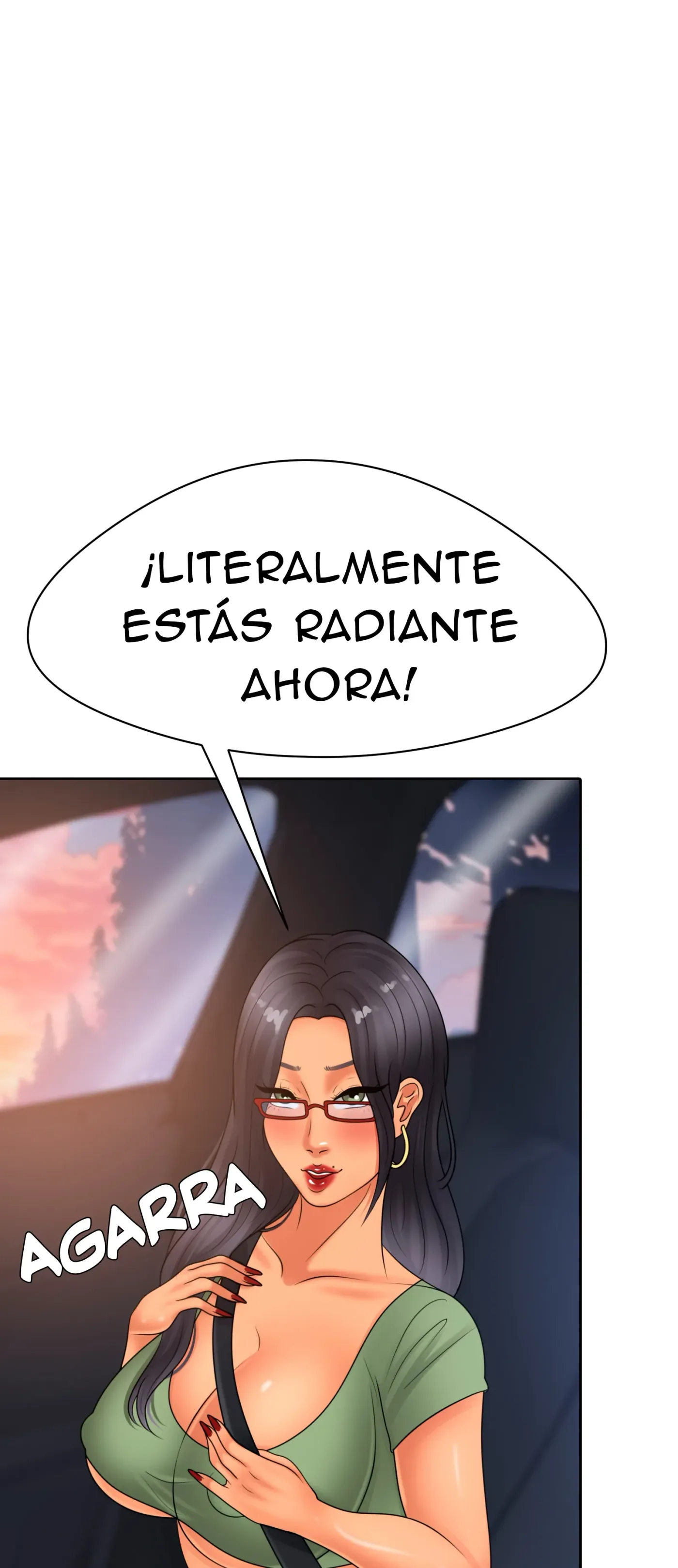 Ella me enseña mucho (Sin censura) capítulo 15 página 56