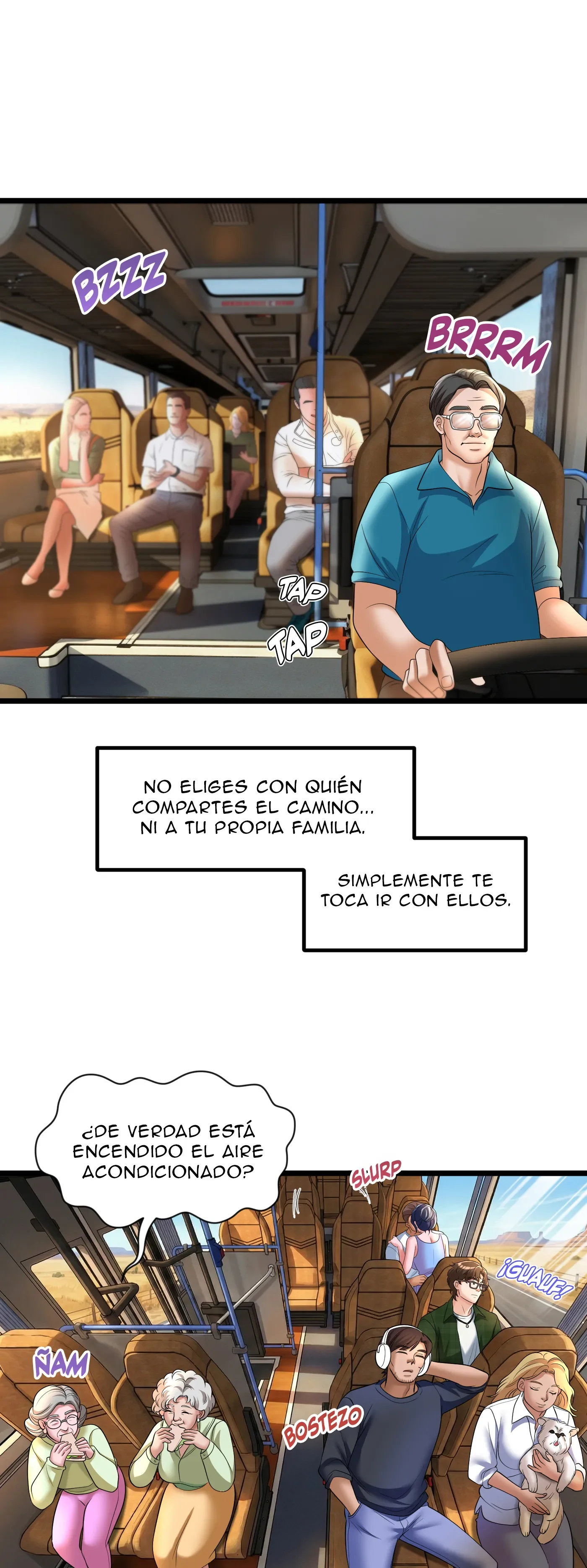 En ruta con mi hermanastra (Sin censura) capítulo 1 página 3