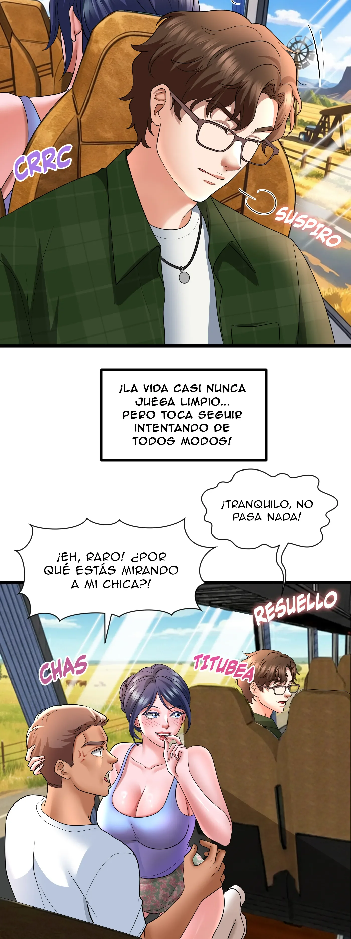 En ruta con mi hermanastra (Sin censura) capítulo 1 página 6