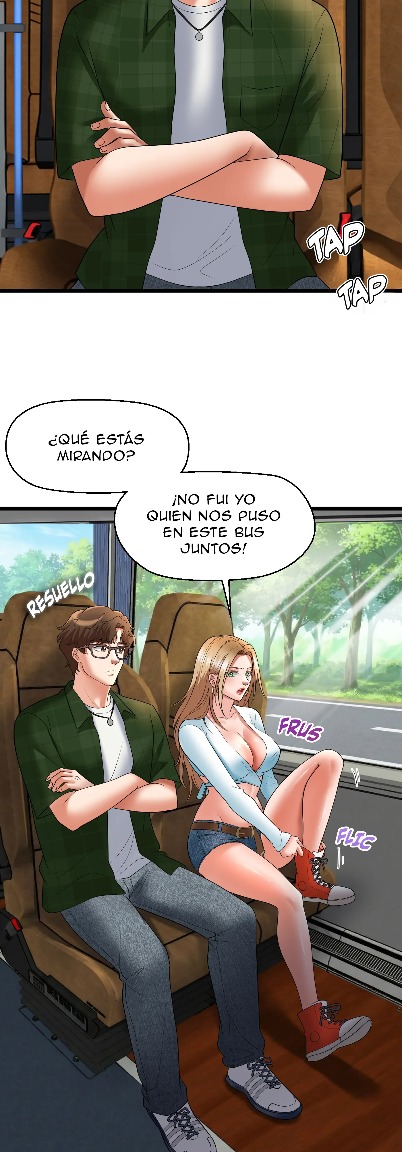 En ruta con mi hermanastra (Sin censura) capítulo 1 página 24
