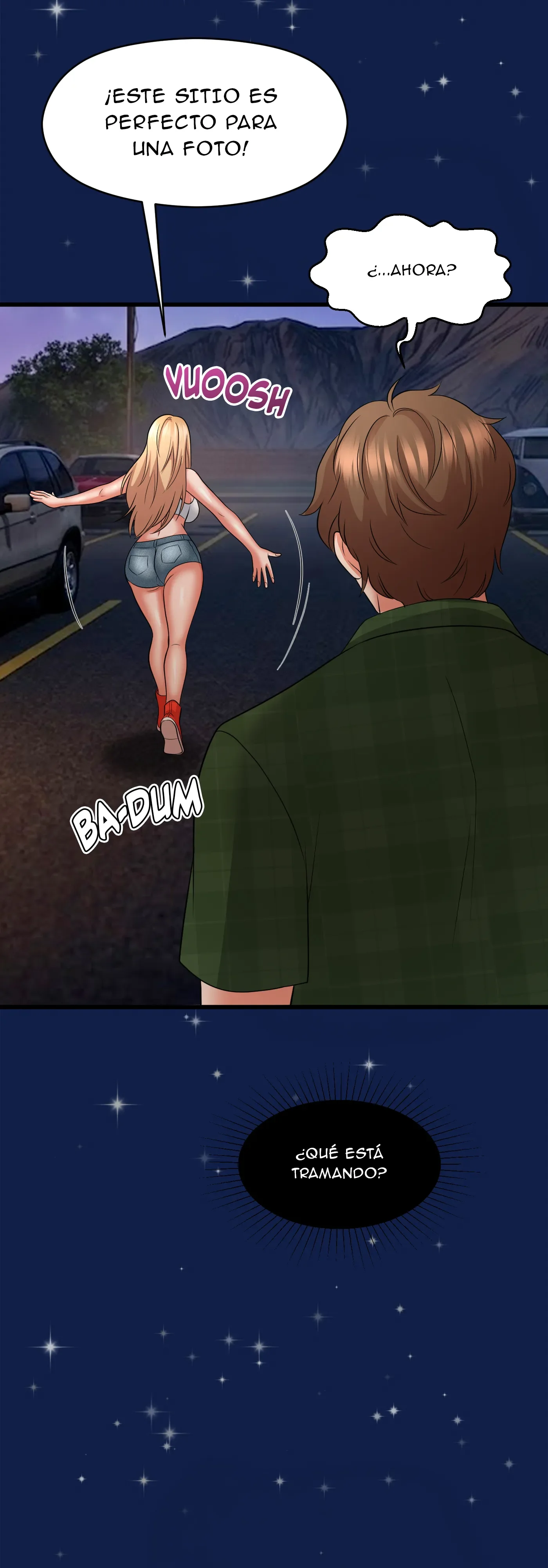 En ruta con mi hermanastra (Sin censura) capítulo 4 página 53