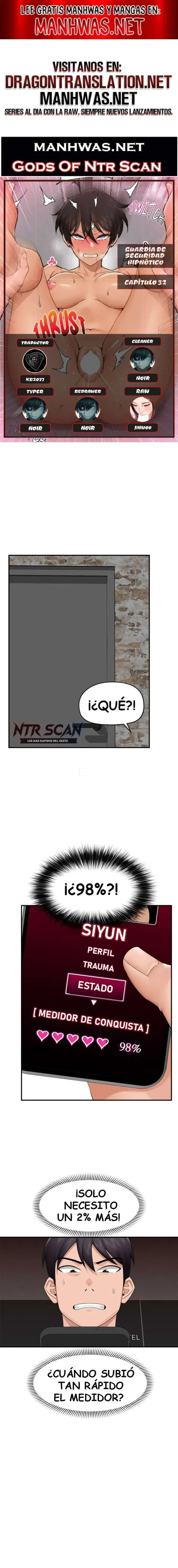Guardia de seguridad hipnotico capítulo 32 página 1