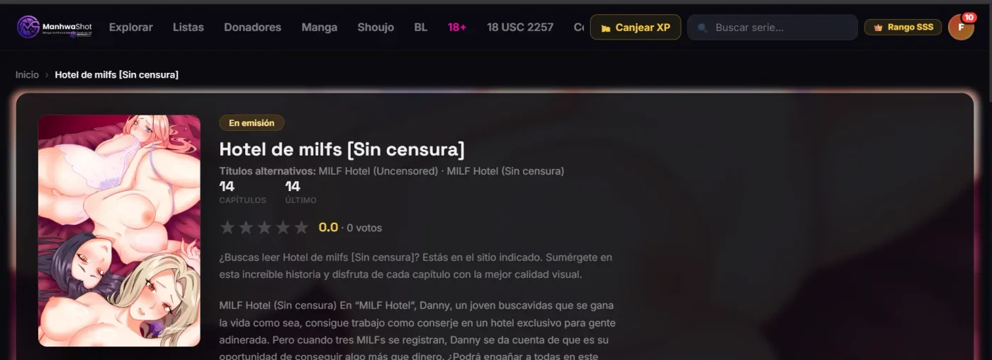 Hotel de milfs [Sin censura] capítulo 4 página 33