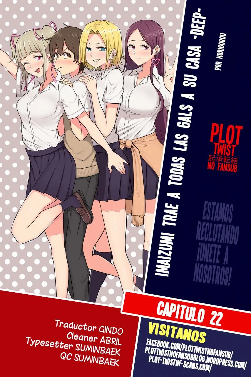Imaizumi Trae a Todas las Gals a su Casa ~Deep~ capítulo 22 página 1