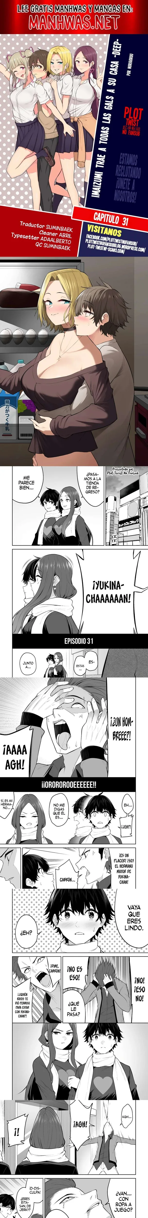 Imaizumi Trae a Todas las Gals a su Casa ~Deep~ capítulo 31 página 1