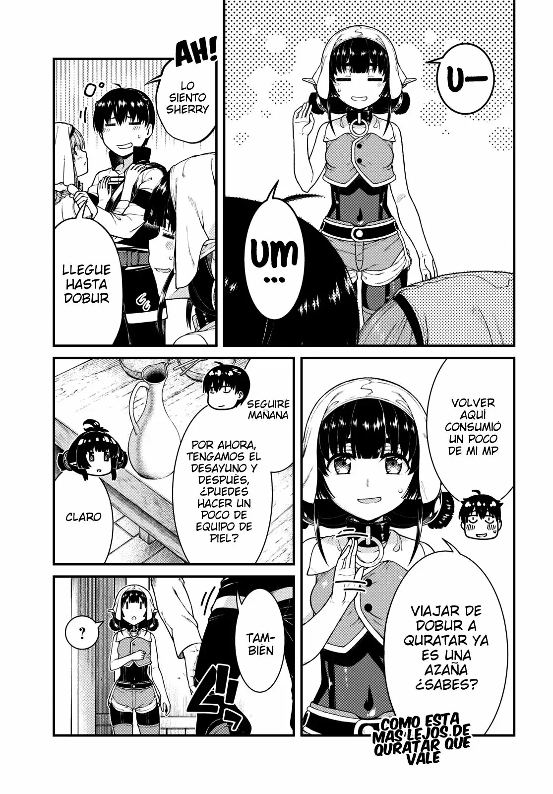Isekai Meikyuu de Harem o capítulo 71 página 7