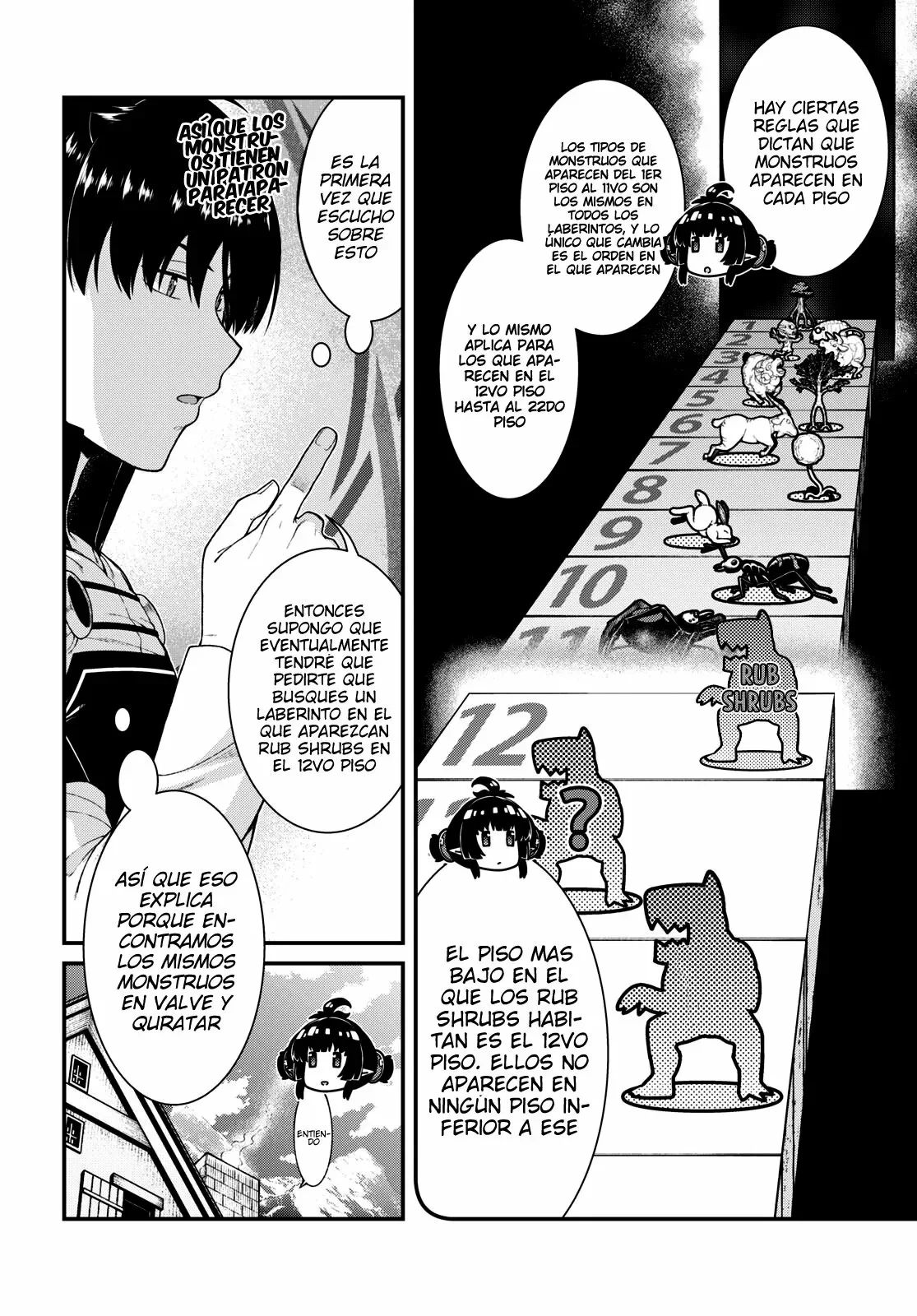 Isekai Meikyuu de Harem o capítulo 71 página 12