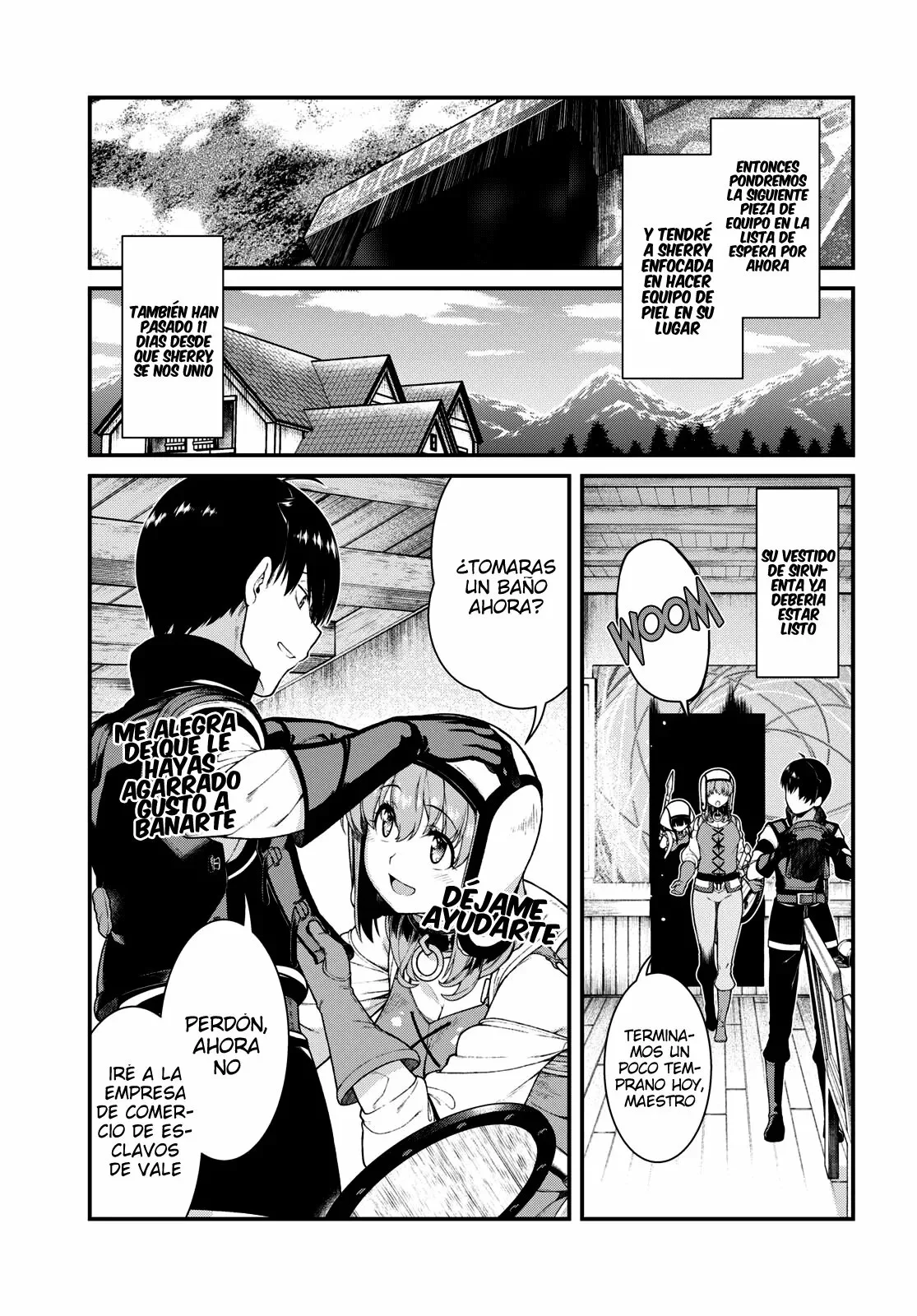 Isekai Meikyuu de Harem o capítulo 71 página 13