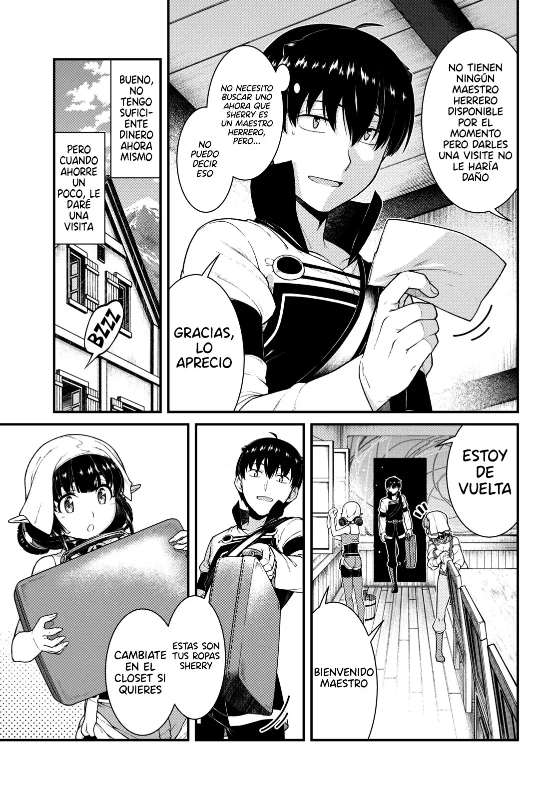 Isekai Meikyuu de Harem o capítulo 72 página 11