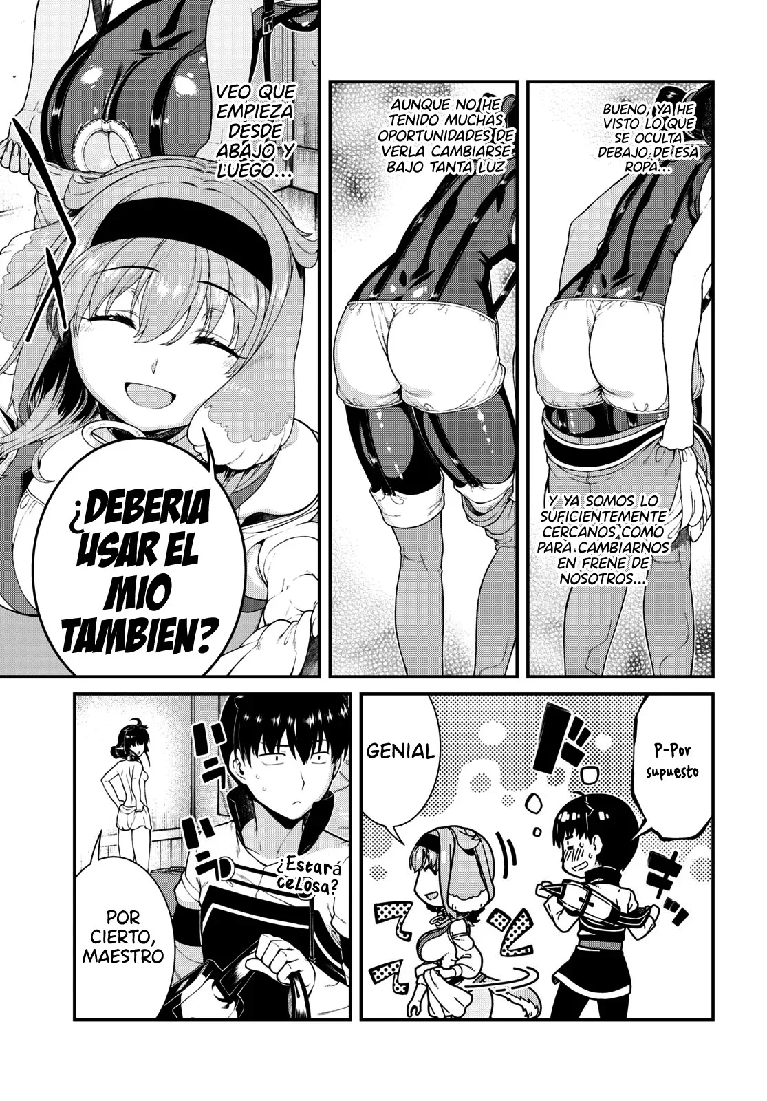 Isekai Meikyuu de Harem o capítulo 72 página 13