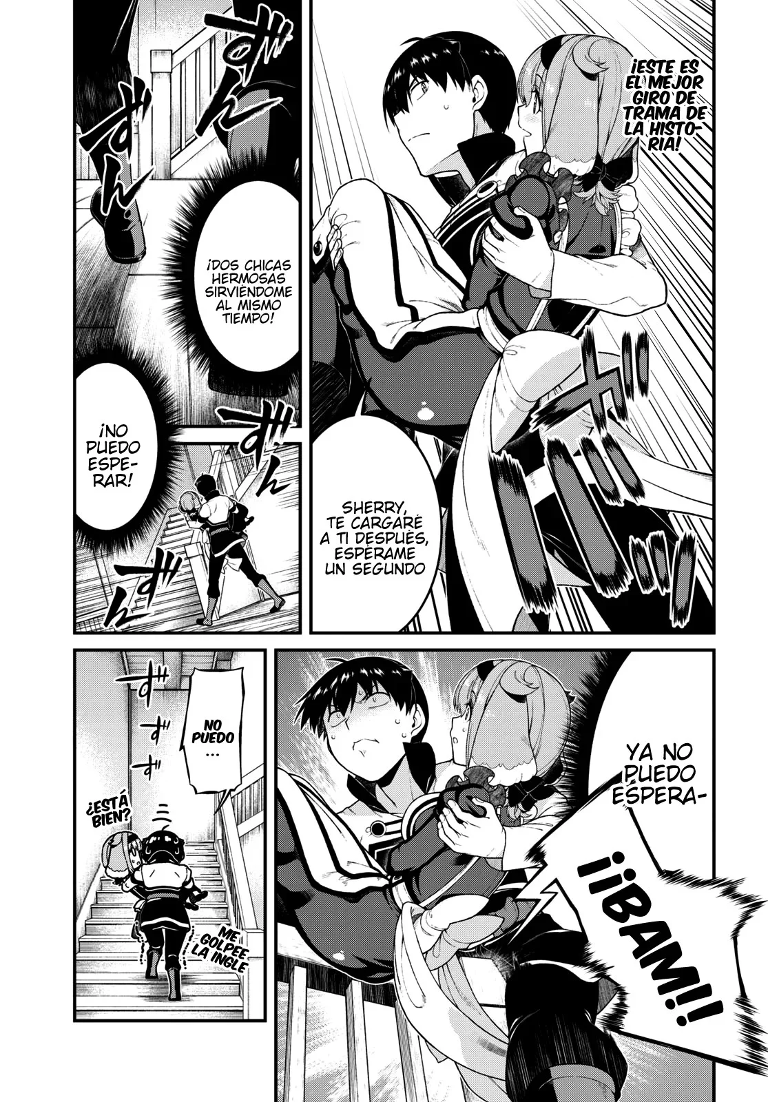 Isekai Meikyuu de Harem o capítulo 73 página 9