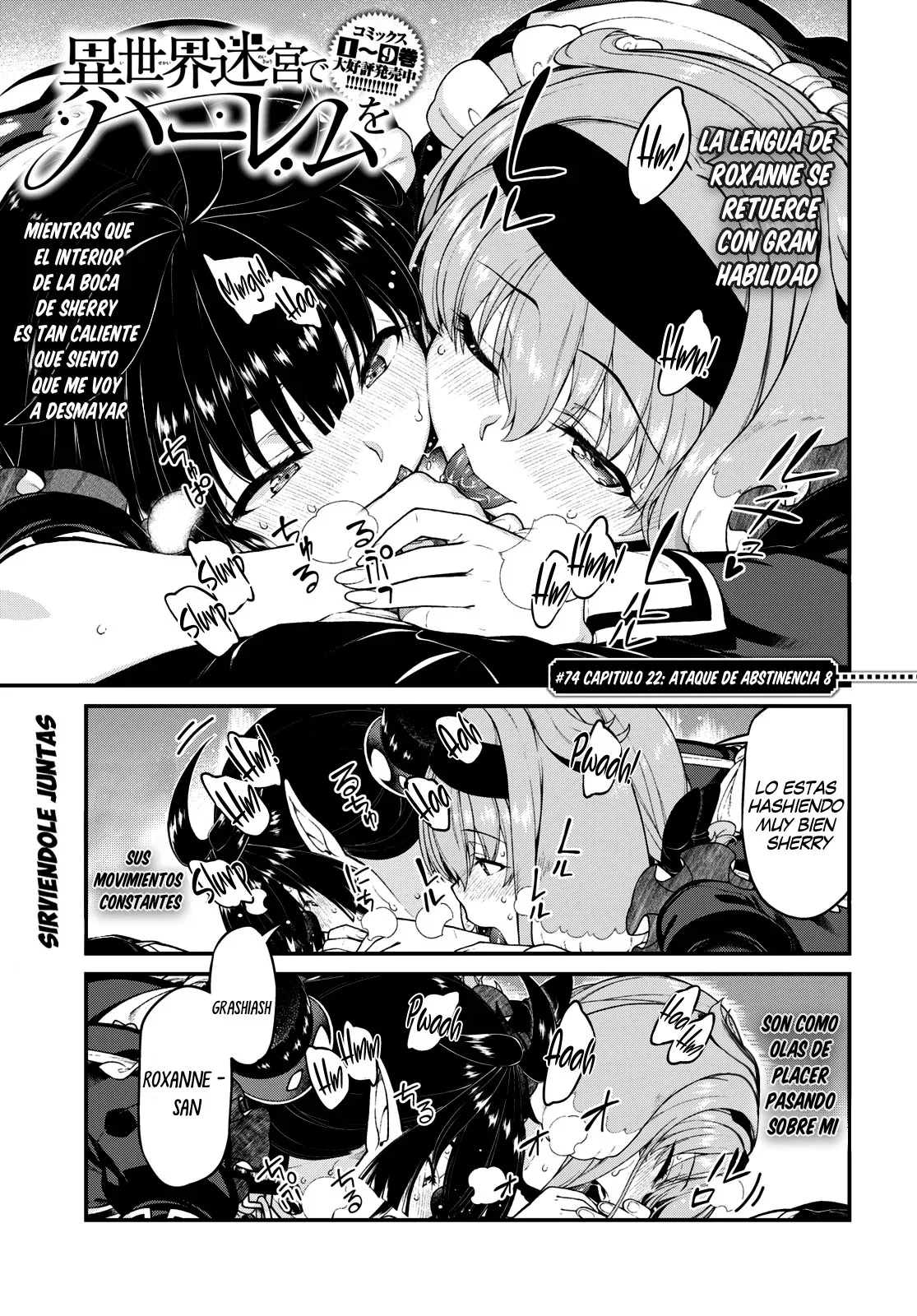 Isekai Meikyuu de Harem o capítulo 74 página 3