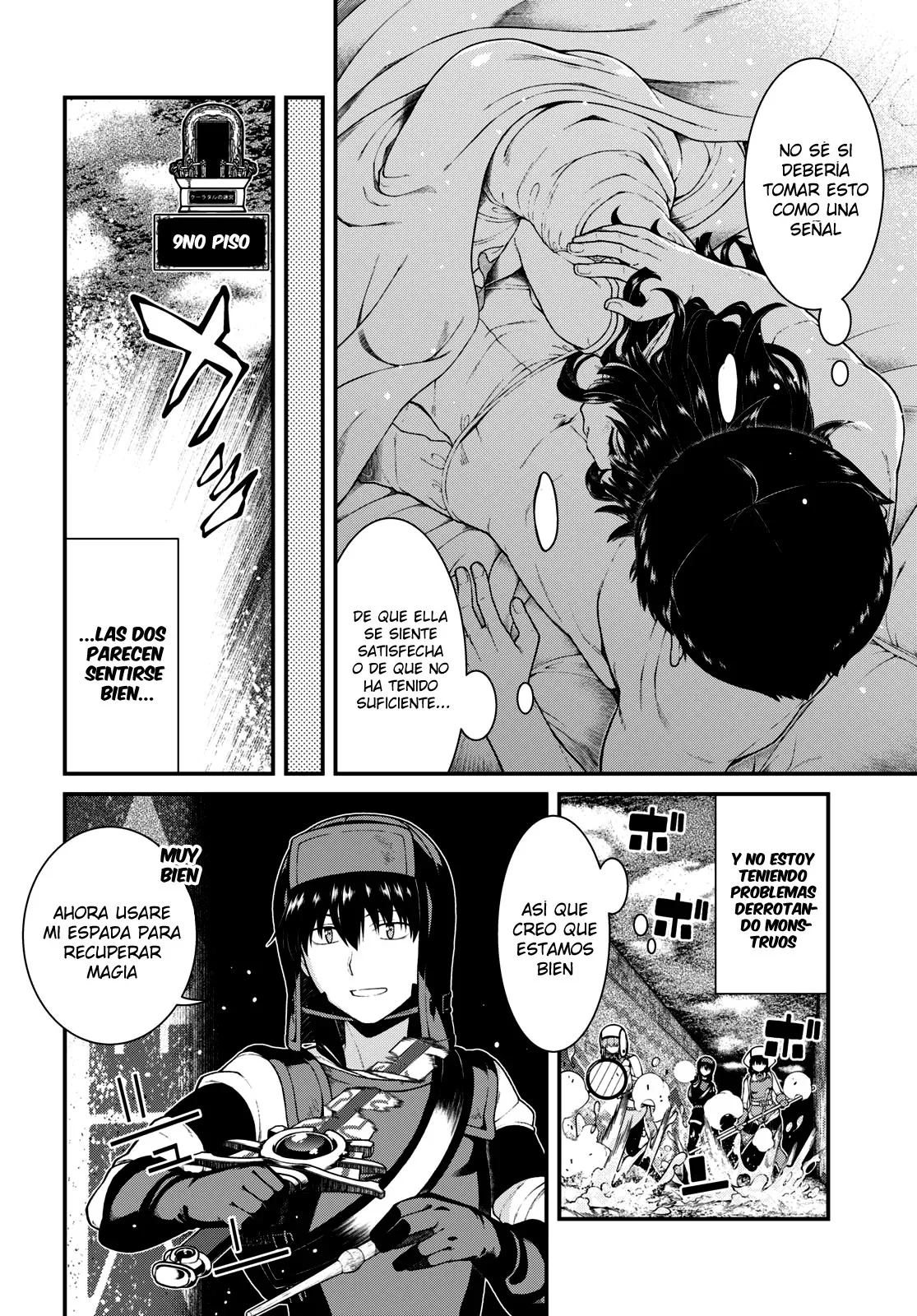Isekai Meikyuu de Harem o capítulo 75 página 10