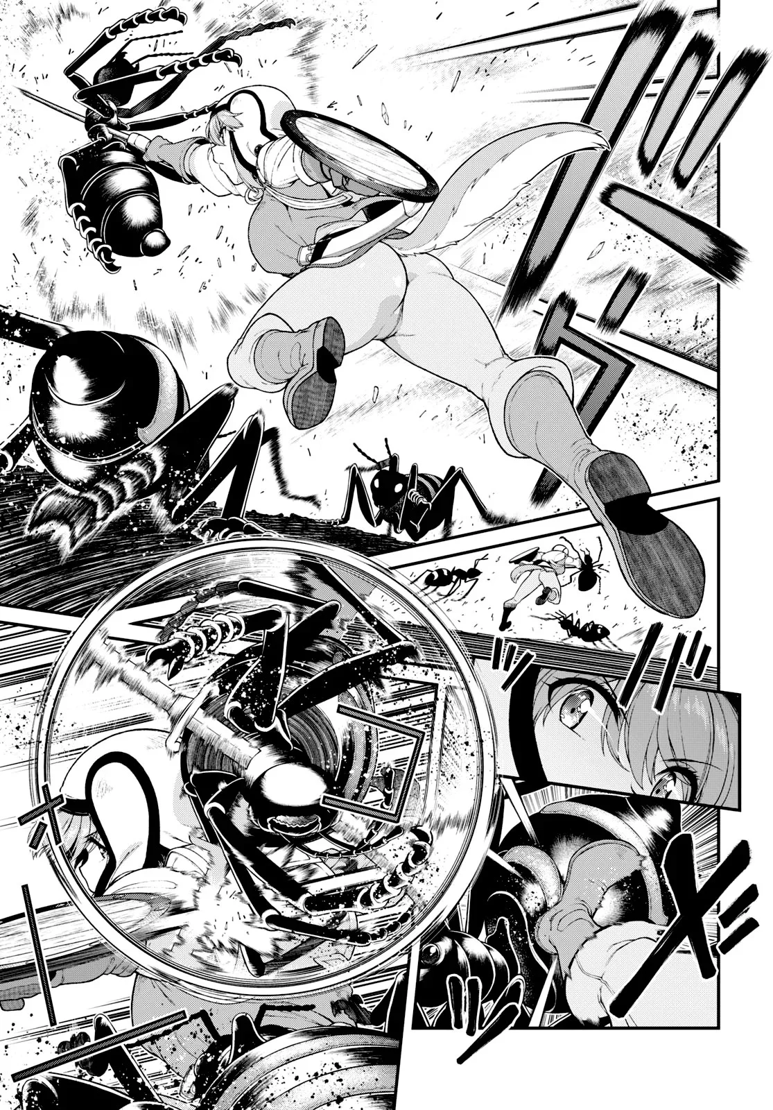 Isekai Meikyuu de Harem o capítulo 76 página 7