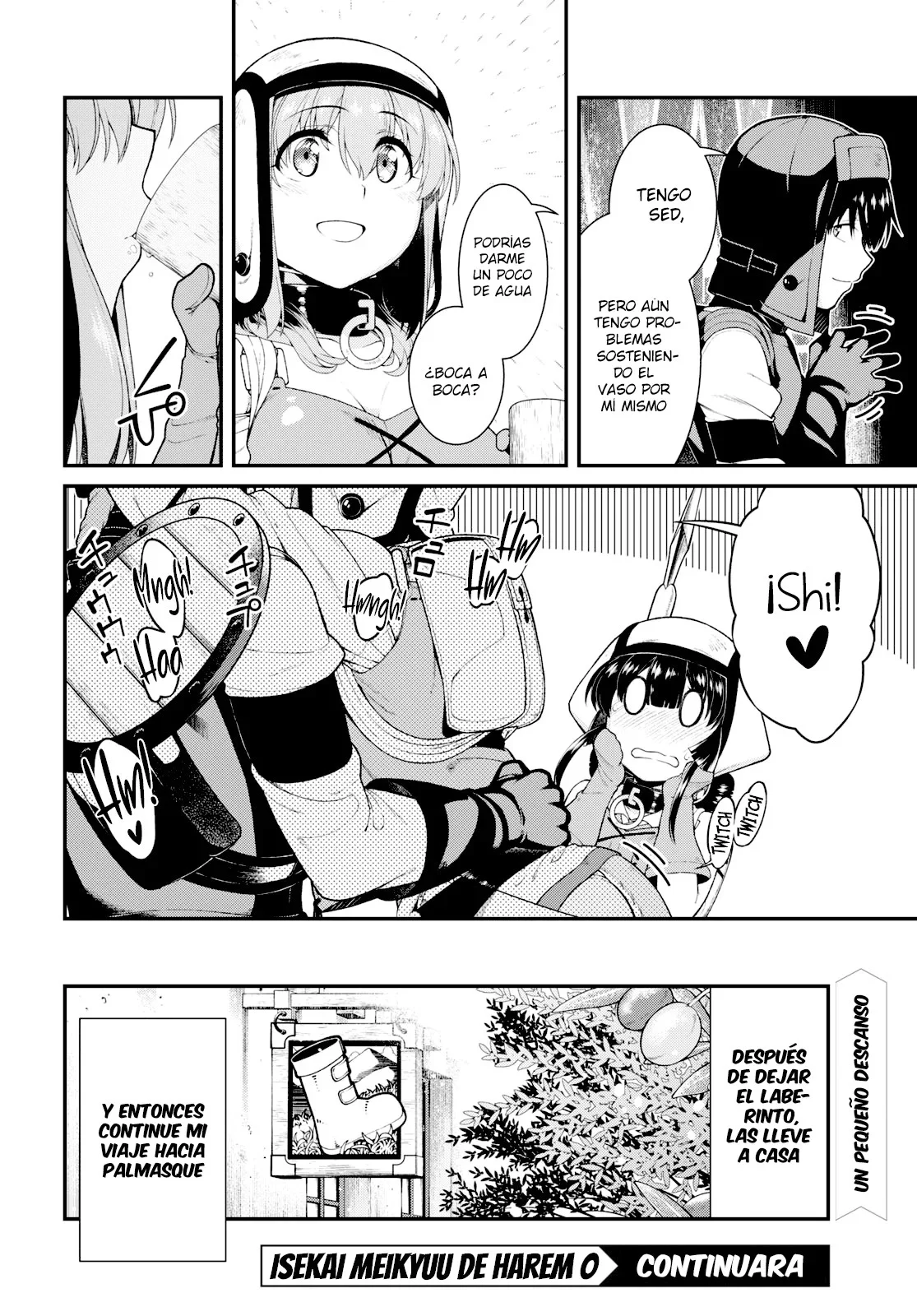 Isekai Meikyuu de Harem o capítulo 76 página 12