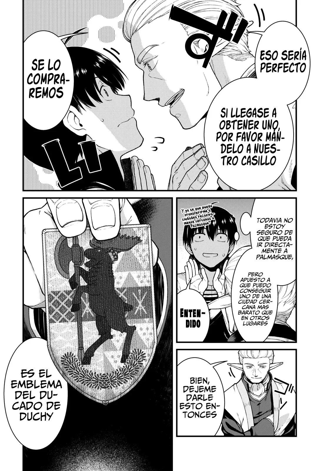 Isekai Meikyuu de Harem o capítulo 77 página 10