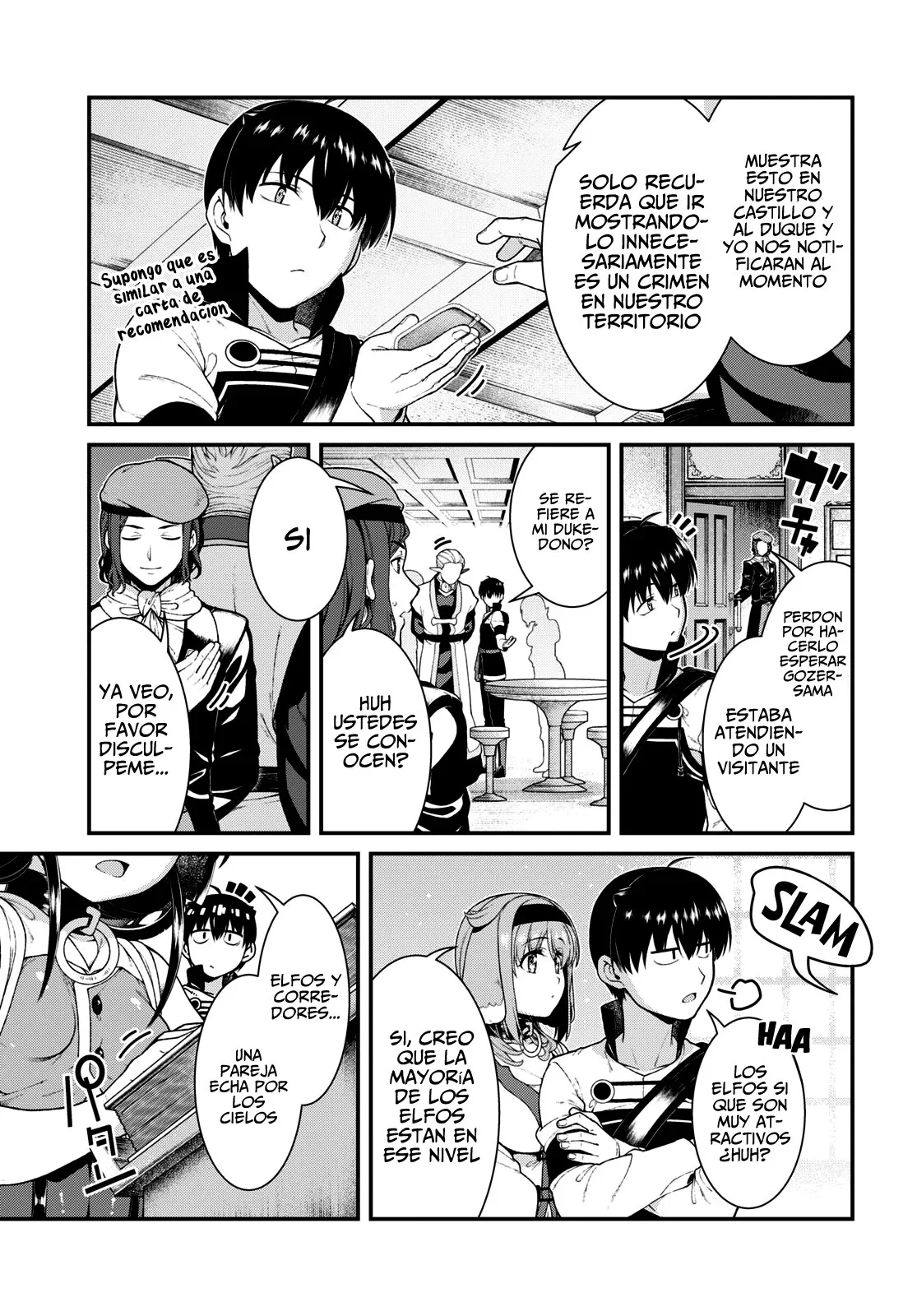 Isekai Meikyuu de Harem o capítulo 77 página 11
