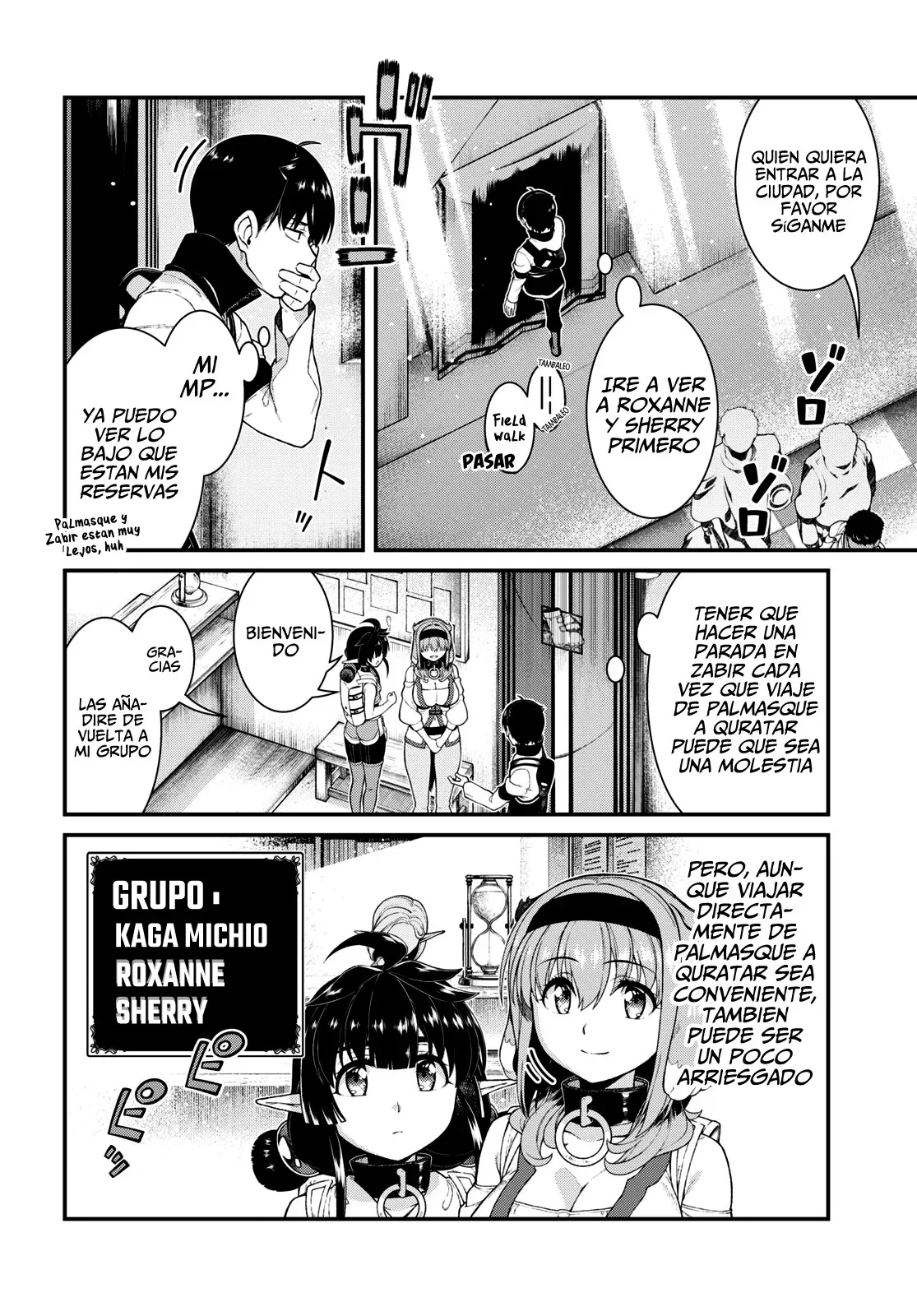Isekai Meikyuu de Harem o capítulo 77 página 18