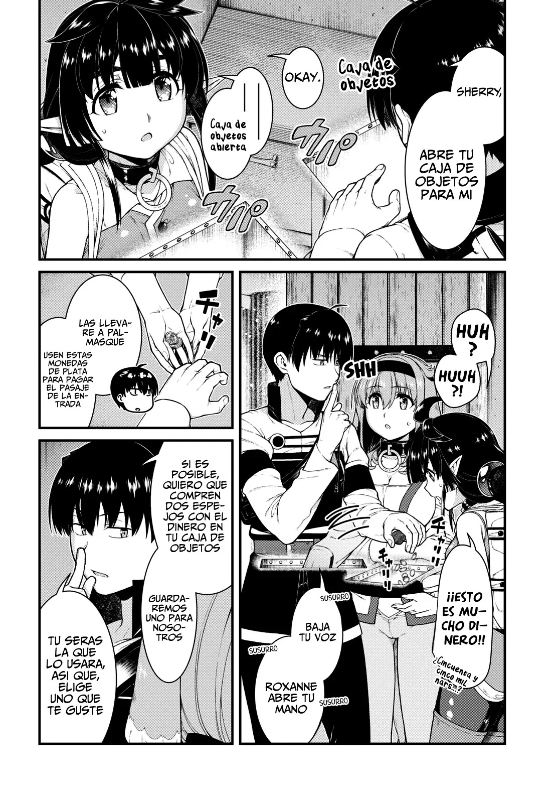 Isekai Meikyuu de Harem o capítulo 77 página 20