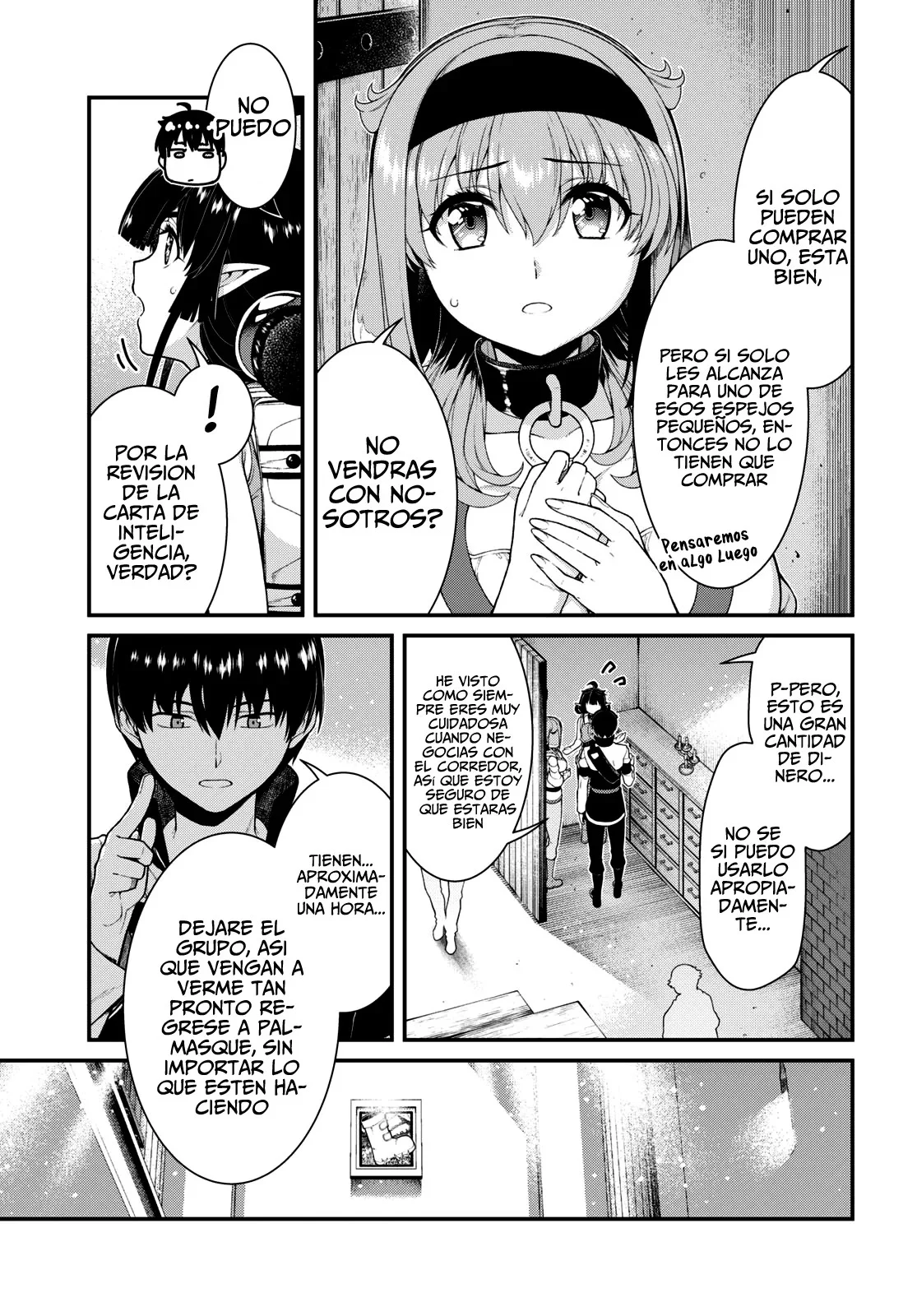 Isekai Meikyuu de Harem o capítulo 77 página 21