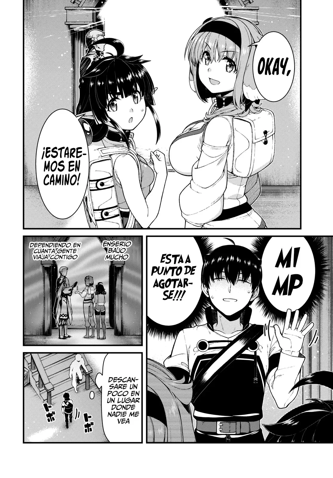 Isekai Meikyuu de Harem o capítulo 77 página 22
