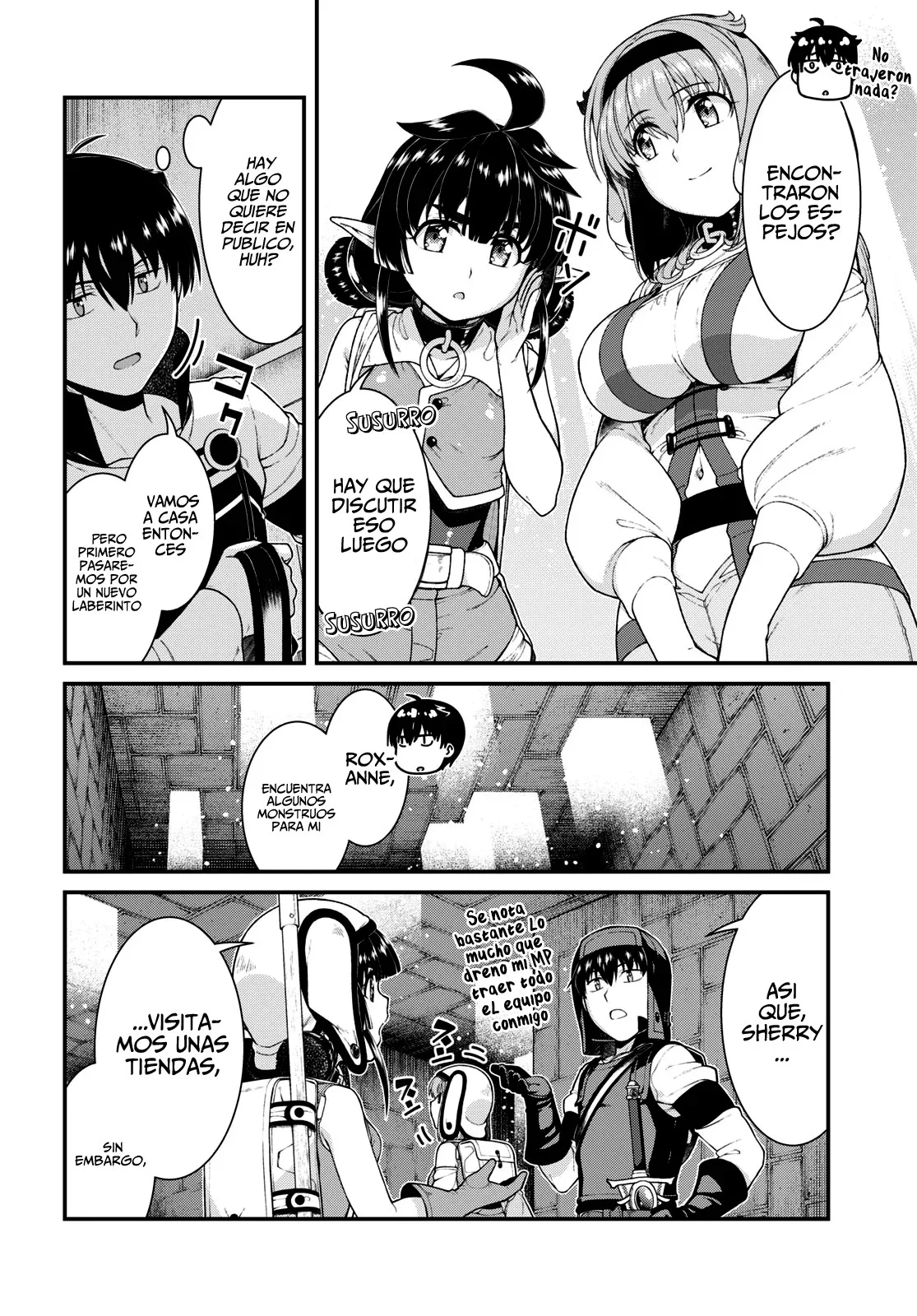 Isekai Meikyuu de Harem o capítulo 78 página 10
