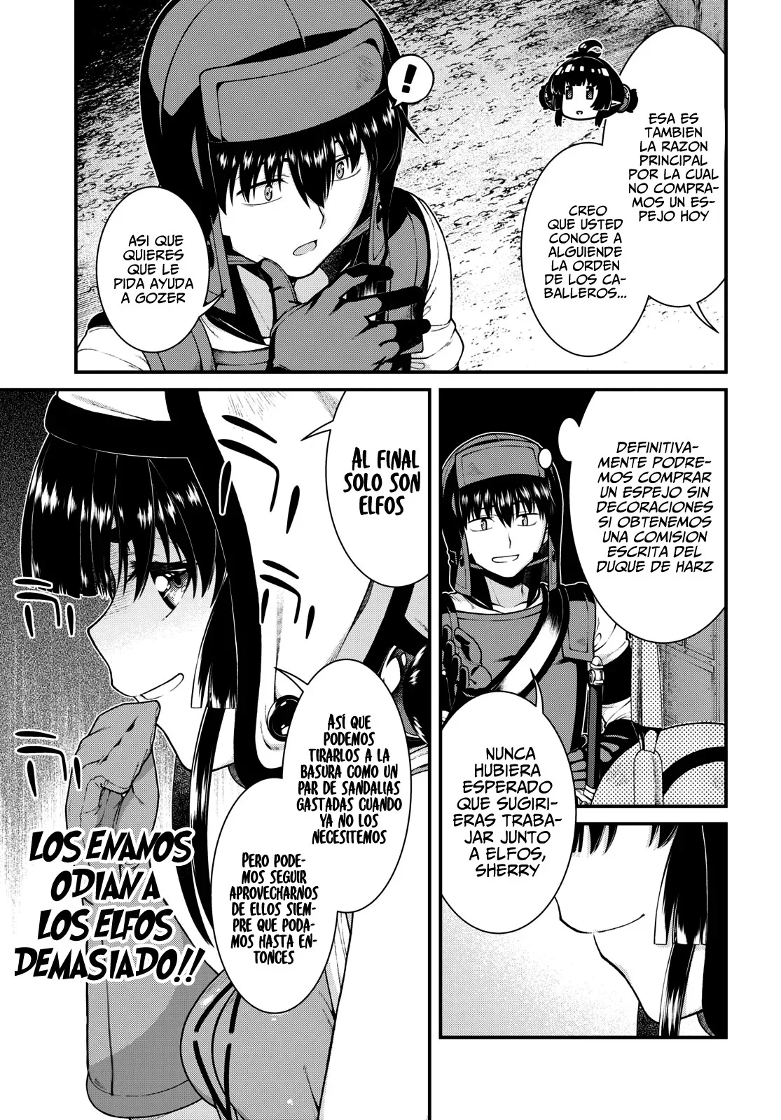 Isekai Meikyuu de Harem o capítulo 78 página 15