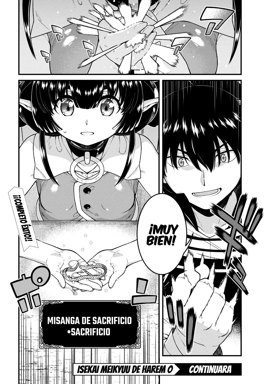 Isekai Meikyuu de Harem o capítulo 78 página 18