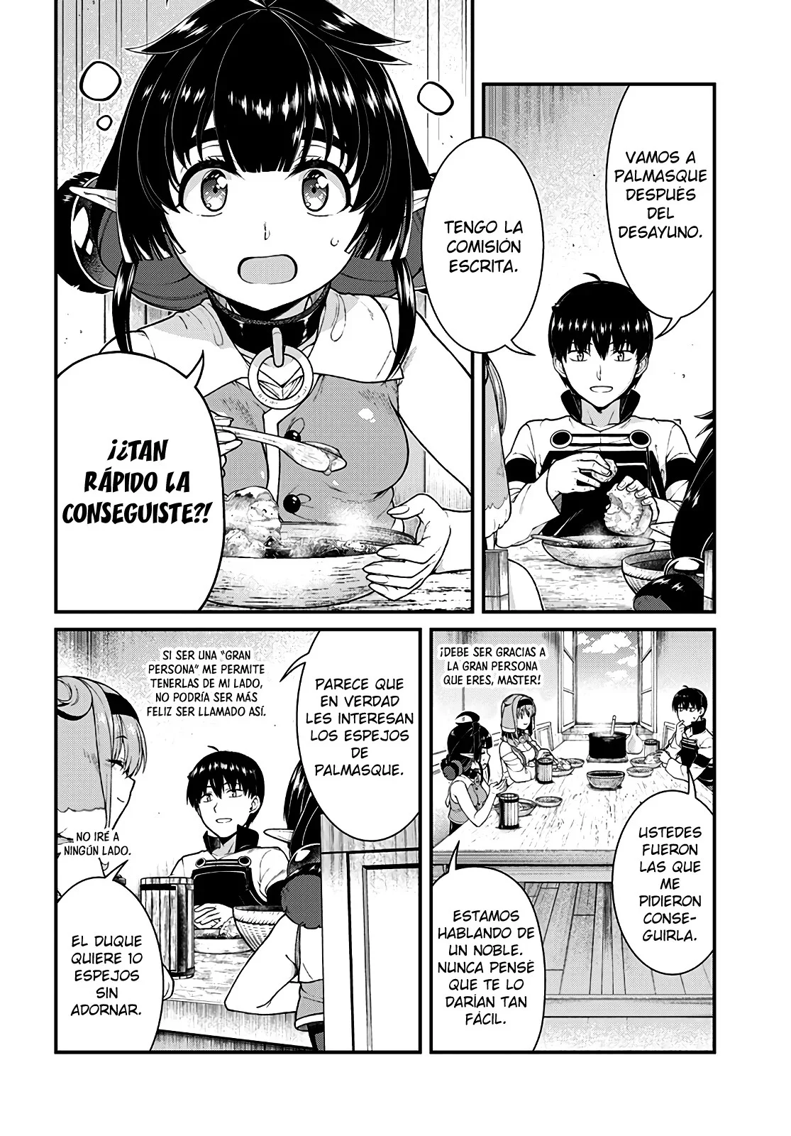 Isekai Meikyuu de Harem o capítulo 81 página 6