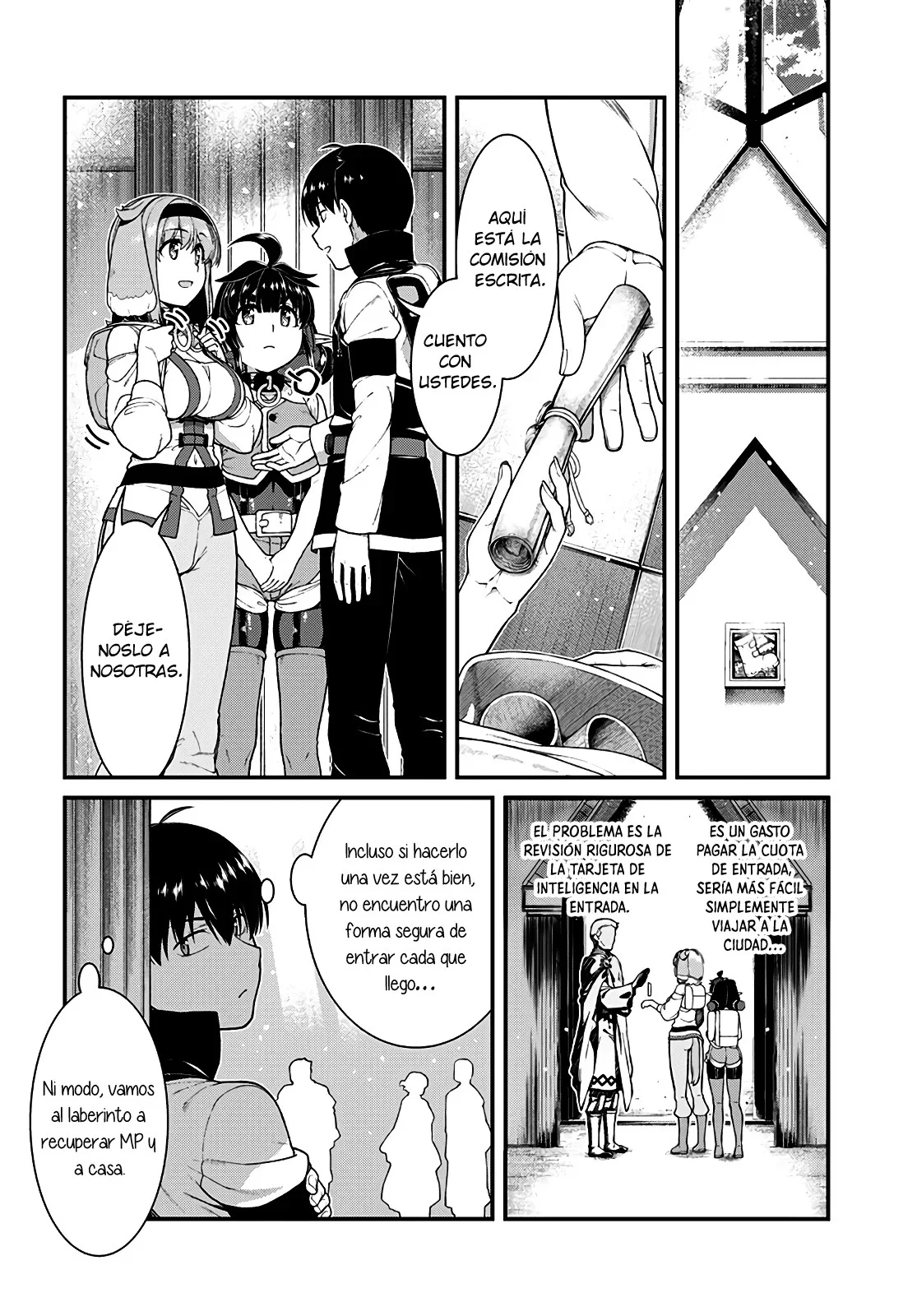 Isekai Meikyuu de Harem o capítulo 81 página 8
