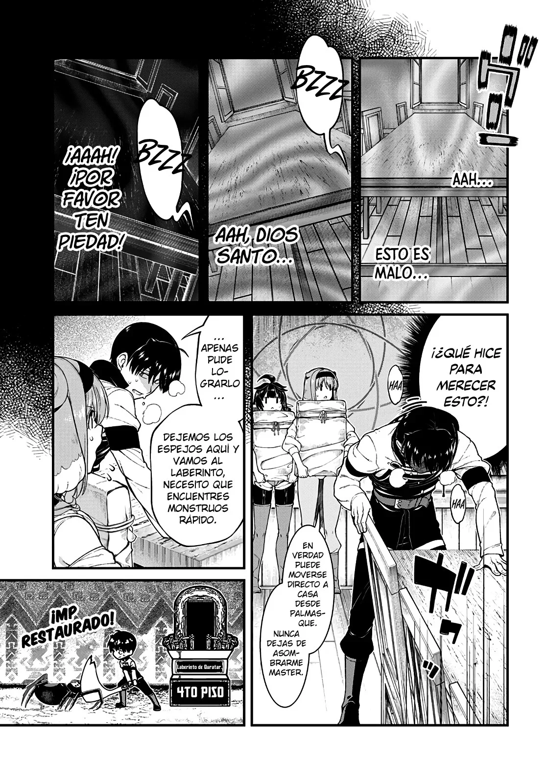 Isekai Meikyuu de Harem o capítulo 81 página 11